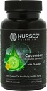 מחקר קליני - בריאות משותפת ושיקום - Premium Cucumber תוסף עם Q Actin - 2 חודשים אספקה - 60 קפסולות - צד שלישי נבדק - Gluten Freeten