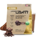 Pro JYM טבעי שוקולד Brownie חלבון אבקת בלגן - חלבון Whey חלבון Isolate, Casein, וחלבון חלב חלבון Isolate, עבור גברים ונשים Recovery Shakes