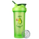 בלנדר בוטל Just for Fun Classic V2 Shaker Bottle Perfect for Protein Shakes and Pre Workout, 28-Ounce, Avo Cardio