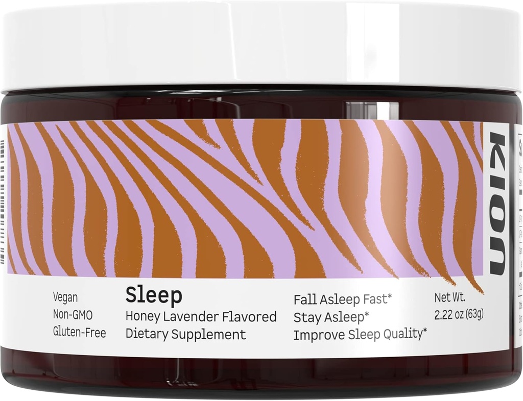 Kion Honey Lavender Sleepאבק | Fall Asleep Fast, Stay Asleep & Improve Sleep Quality