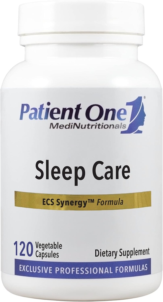 מטופל One Sleep Care | תוספת לתמיכה במעבר בשינה ושינה שקטה* | עם Chamomile, ולריאן, מלטונין ועוד | 120 קפסולות