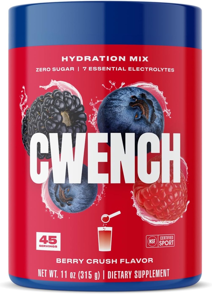 Cwench Electrolyte Mix - ברי Crush 11oz