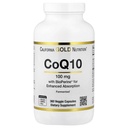 CoQ10 100 מ"ג, Coenzyme Q10 Ubiquinone USP עם bioperine Black Pepper for Enhanced Absorption, תומך בתפקוד Mitochondrial *, 360 Veggie קפסולות