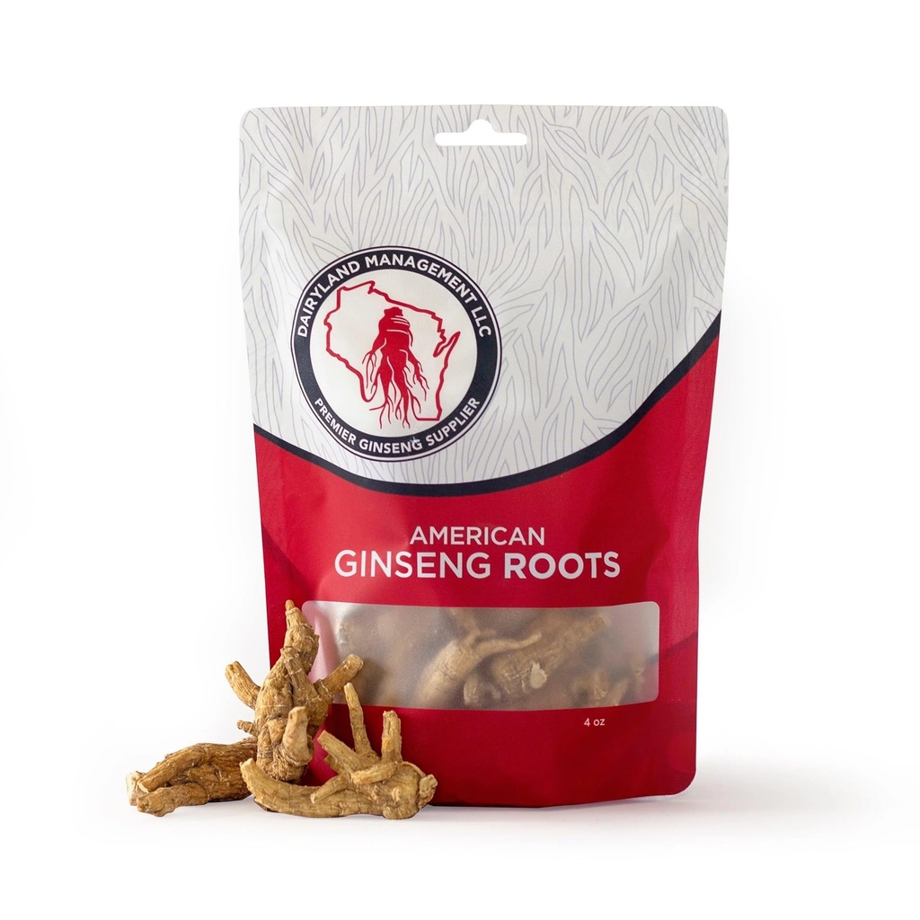 שוק החלב האמריקני גיינסנג Roots - 4 oz Pack של ויסקונסין גינזנג Root - Authentic American גינזנג - non-GMO, Gluten Free Whole גינזנג - השתמש בתוסף צמחי זה ב Soup, Tea, Congee American גינזנג - Non-GMO, Gluten Free Whole גינזנג - השתמש בתוסף צמחי זה ב Soup, Tea, Congee