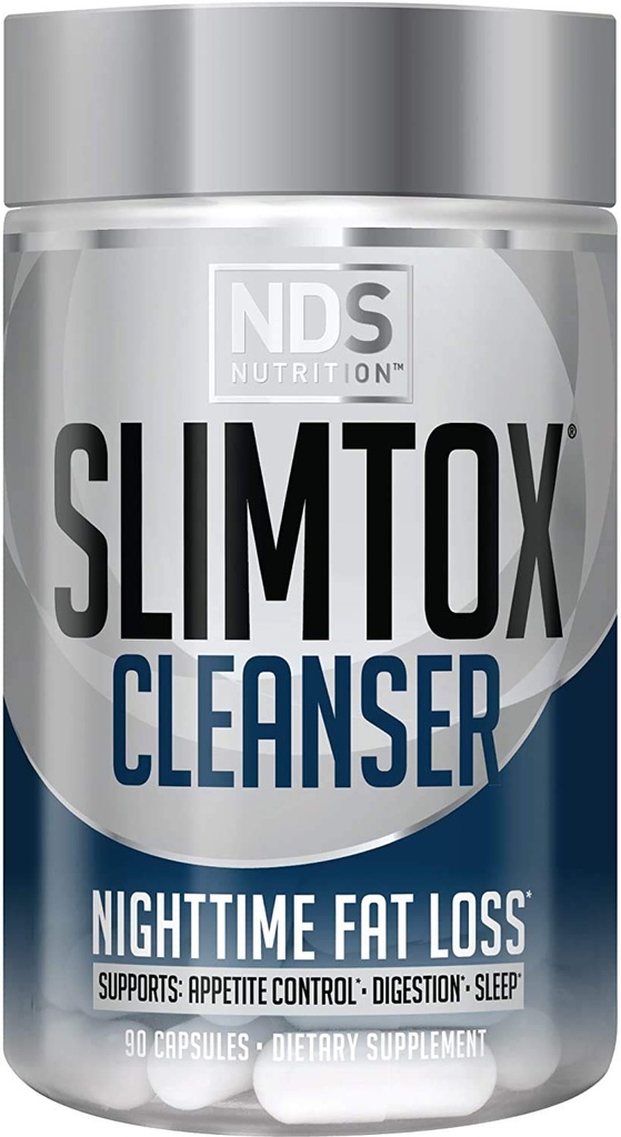 NDS תזונה מקסימלית אובדן שומן תמיכה באמצעות בקרת Appetite, שינה מנוחה, בריאות עיכול - CLA, Chamomile, Spflower שמן - תוספת דיאטנית חינם - 90 קפסולות ...