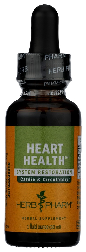 Herb Pharm בריאות הלב נוזל פורמולה צמחית עם הותורן עבור תמיכה במערכת Cardiovascular - 1 Ounce (FCACT01)