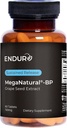 Mega Natural-BP Grape Seed לחלץ טבליות, 60 Count