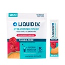 נוזל I.V. hydrotion Multiplier Sugar-Free - Raspberry Melon | אבקת אלקטרוליטה שתי לערבב | 1 Pack (14 משרתים)