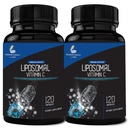 מחקר מעבדות Liposomal ויטמין C תוסף W / Enhanced Absorption LipoQuil-CTM | 2 פר 1 240 קפסולות Total Immune Support Collagen Booster | High Dose Fat Soluble Vita C 1000 מ"ג Buffer | Non GMO 1 240 קפסולות Total Immune Support Collagen Booster