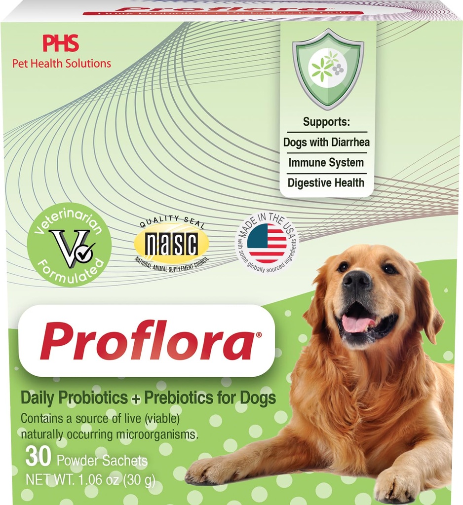 Probiotics for Dogs-Complete Gut Health & Immune Support. קל לשימוש ב- Multi-Strain Probiotics. Easier Diet Transitions, Healthier Skin & Coat & Helps Treat Diarrhea. 30 חבילות