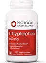 פרוטוקול עבור Life Balance - L-Tryptophan 500 מ"ג - 120 ואג קפסולות
