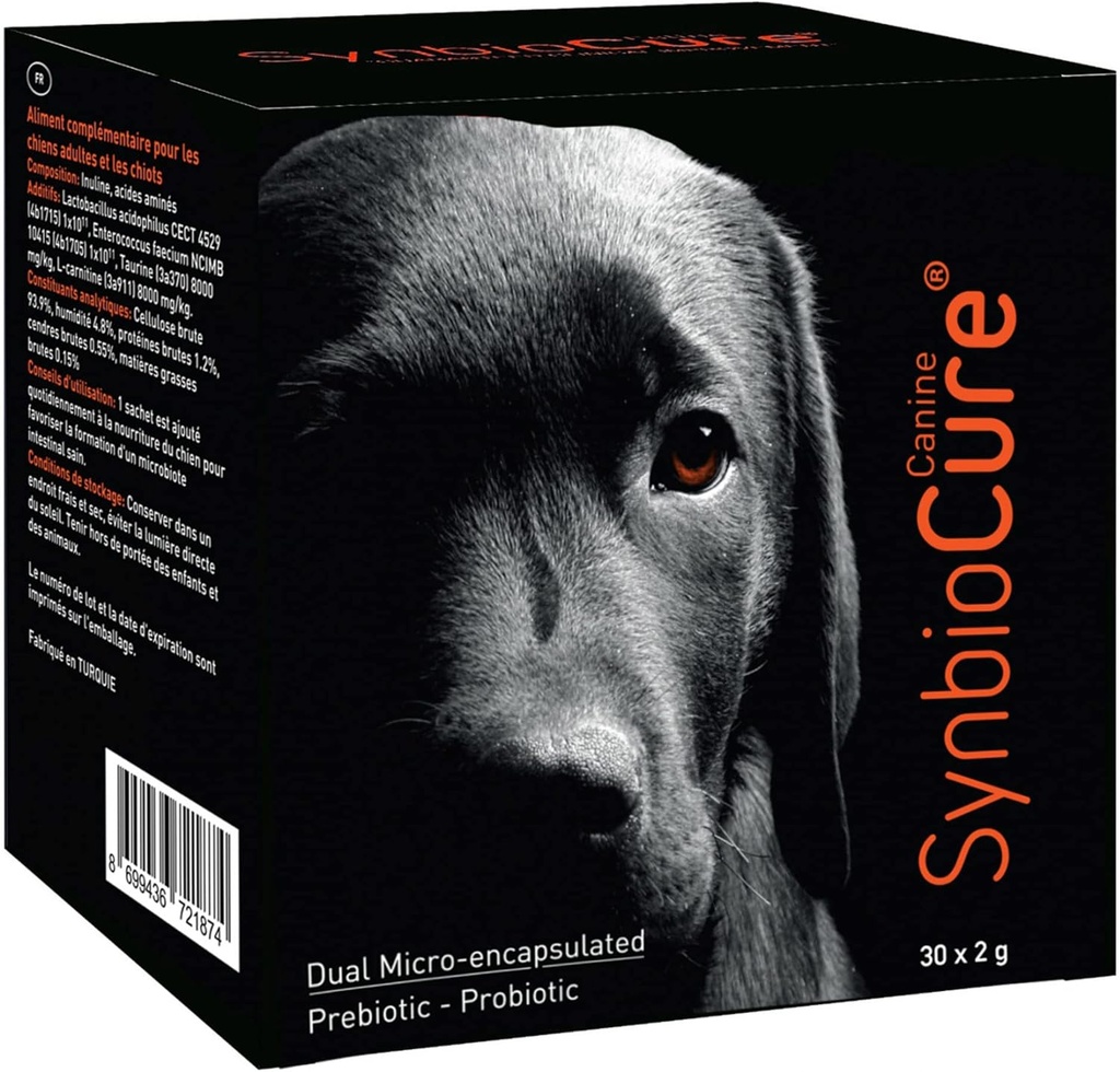 I Probiotics & Prebiotics for Dogs I אבקה לכלבים I Digestive Health Support I 200 מיליארד Bacteria Per Sachet I 30 Sachets