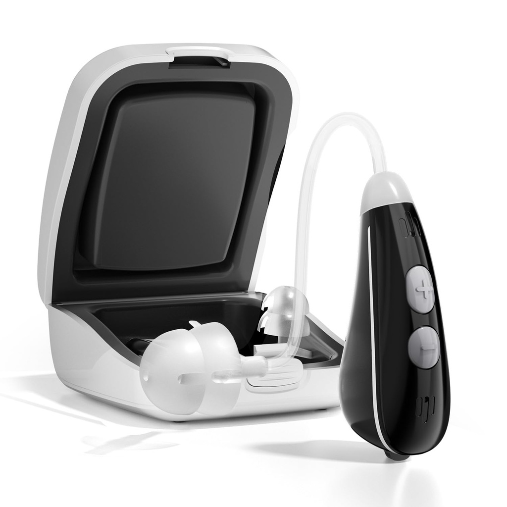 שמיעה Ceretone Helps for Adults - Nexus OTC Hearing Aids with Superior Sound, Discreet & Light Weight, Great Gift, Black