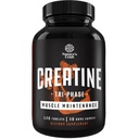 Natures Craft High Power Tri Phase Creatine Tablets for Women & Men - פורמולה בלנדרה של Creatine Monohydrate, 300 מ"ג HCL & Pyruvate תוסף - תוספת מסת שריר ושיקום - 120 טבליות