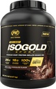 PVL Gold Series - 100% Whey ISOGOLD Sport - Premium Whey Protein Isolate Shake Mix - 5 LB - משולש שוקולד