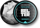 מינוס - Fresh Mint - Caffeine Pouches - 15 Count - Fast-Acting - Zero-Calorie Energy Boost - 96 מ"ג Caffeine Per Pouch - אידיאלי עבור ספורט, ספורט, משחקים ועבודה