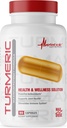 Metabolic Nutrition Turmeric Curcumin עם Black Pepper, 2300 מ"ג, קפסולות טבעוניות, תמיכה טבעית משותפת ובריאה Immune, non-GMO, Gluten Free