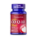 גאווה של Puritan Coenzyme CoQ10 50 מ"ג, תוספת תזונתית לבריאות הלב, לחץ דם, בריאות חניכיים אוראלי, ותמיכה הזדקנות בריאה, 100 משרתים, לשחרר במהירות Softgels