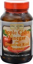 רק Apple Cider Vinegar Plus Grapeפרי רין קייאן קפסולות, 90-Count