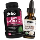 שם הסרטון: Women Hair Loss & Lions Mane Mushroom Drops - DHT Blocker growth Plus Bladder & Organic Lion's Mane Mushroom טיפות Tincture - Pure Saw Palmetto נשירת שיער & Ornation Pills