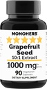 OHERB Grapeפרי Seed לחלץ 1000 מ"ג - 90 קפסולות צמחוניות