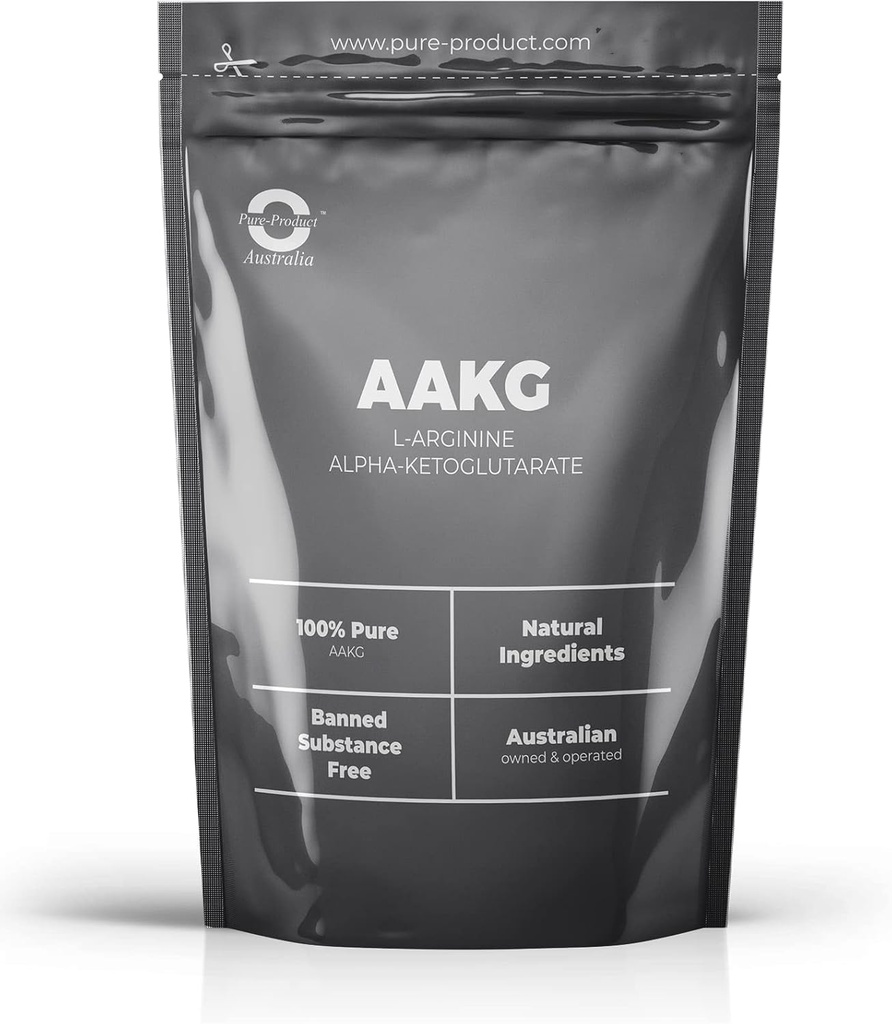 מוצר טהור אוסטרליה- L-Arginine Alpha-Ketoglutarate (AAKG) 2:1 אבקה - 1.1 lb - Vegetarian Friendly
