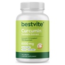 Curcumin 1000mg (Turmeric) (120 טבליות) מיוצר עם Curcumin C3 Complex & Bioperine - סטנדרטי עד 95% Curcuminoids - טבעוני