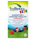 TruBiotics Probiotics for Kids Digestive & Immune Health Support, ילדים ללא סוכר פרוביוטיים כדי לעזור לשמור על Tummy בריא, טבעי סטרוביפור, 30 טבליות