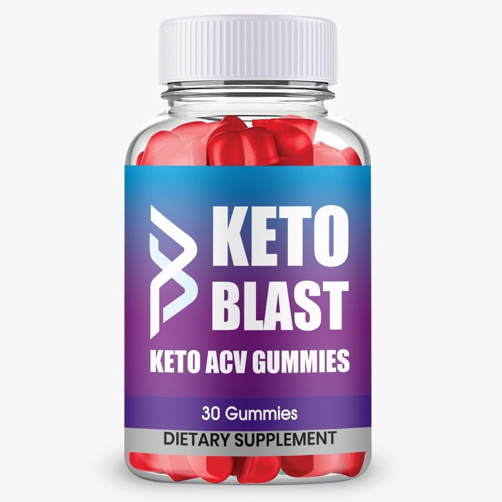 (1 Pack) Keto Blast Gummies, כוח מקסימלי, המקורי Keto Blast Gummy, פורמולה מתקדמת, 30 יום אספקה