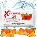 Krampade Potassium Magnesium תוסף אבקה אלקטרוליטים 50 מ"ג + 2000 מ"ג K, >2X יותר מאשר קוקוס מים | Cramp הקלה