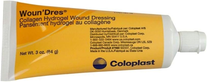 Woun'dres Collagen Hydrogel 3 oz Tube QTY: 1 על ידי COLOPLAST CORPORATION