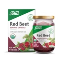 Salus Red Beet Crystals - אבקת שורש תזונתית אורגנית Mix - תוספי אבקת סופרפוד עם ויטמין C, Folate, Magnesium & Potassium - 7 ozoz