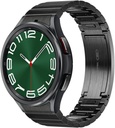 SAMSUNG Galaxy Watch 6 Bespoke Edition 47mm בלעדי Bluetooth Smartwatch, בריאות, כושר, שינה, Heart Rate Tracker, משופר סוללה, Sapphire Crystal Glass, US Version, Link Bracelet Band, Black Black Black Black, Sleep, Heart Rate Tracker, Heart Rate Tracker, משופר סוללה משופרת, Sapphire Crystal Glass, US Version