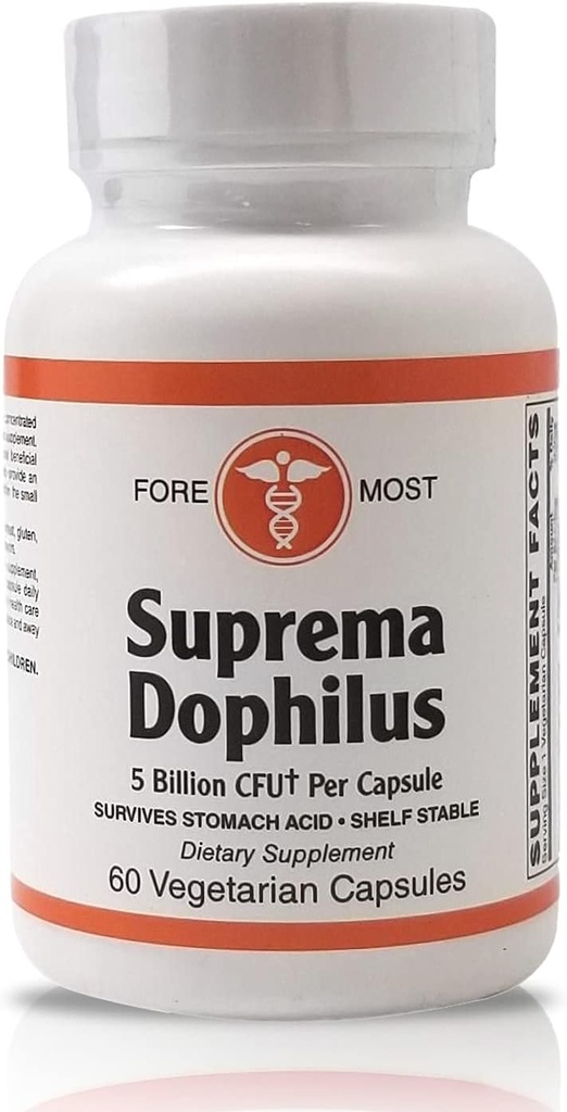 Holistic Health Suprema Dophilus 60 קפסולות צמחוניות