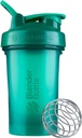 בלנדר בוטל קלאסי V2 Shaker בקבוק מושלם לשקיות חלבונים ו-Pre Workout, 20Ounce, Emerald Green Green