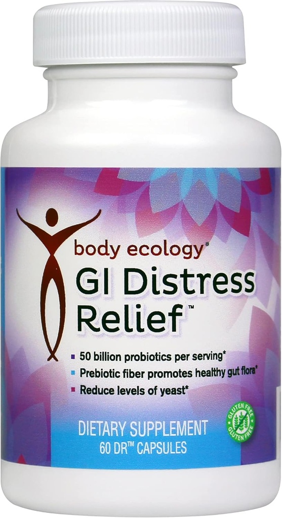 גוף אקולוגיה GI Distress הקלה | Probiotics Supplement