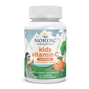 Nordic Naturals ילדים ויטמין Cmies - Tangy Tangerine - 60 חניכיים - תוסף ויטמין C טבעוני - נאמנות לילדים ותמיכה אנטי-חמצן - 250 מ"ג לשרת - 30 משרתים