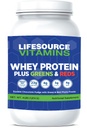 LifeSource ויטמינים Whey Plus Greens & Reds Phyto Foods (4 פאונד)