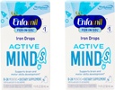 Enfamil Fer-in-Sol Iron תוסף טיפות עבור תינוקות ופעוטות, 15 מ"ג, 1.67 oz (50 מ"ל) (Pack of 2)