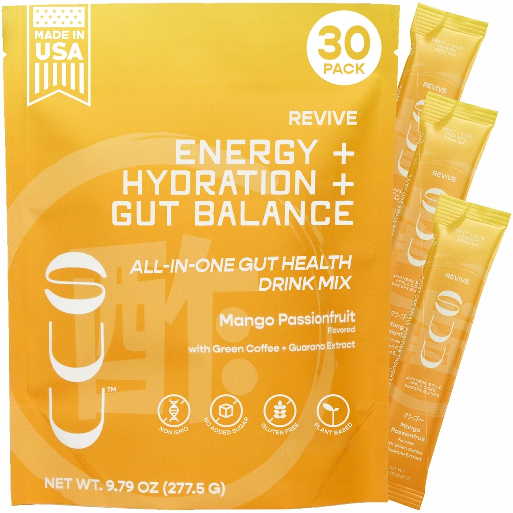 Revive Gut Health Drink[עריכת קוד מקור | עריכה] Apple Cider Vinegar Prebiotics,Probiotics Got Health for Women & Men