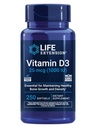 ויטמין D3 25 mcg (1000 IU), Immune System Support, Bone Health, Whole-Body Health, Size Value, Gluten-Free, non-GMO, 250 Softgels