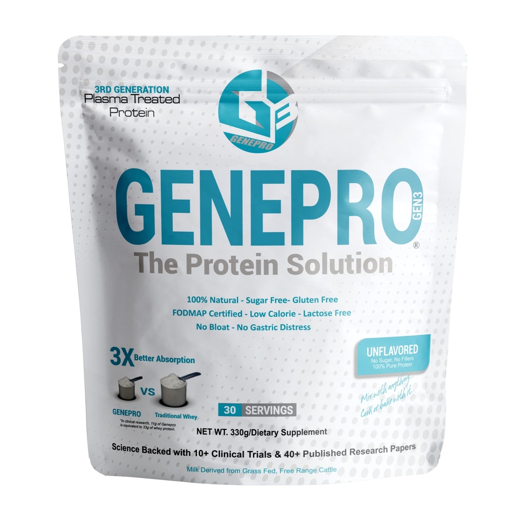 אבקת חלבון לא משועבדת - פורמולה חדשה - Lactose-Free, Gluten-Free, & non-GMO Whey Isolate תוסף Shake (3rd Generation, 30 משרתים)