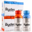 RYDE Shots | Energyze + Stay | Essential B ויטמינים, ג'ינסנג, Chamomile and Caffeine