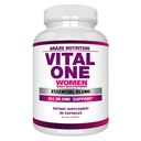 Arazo Nutrition Vital One Multivitamin for Women - Daily Wholefood תוסף - 90 קפסולות טבעוניות