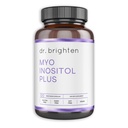 ד"ר Brighten Myoinositol Plus - דוקטור פורמולה Ratio של Myo- ו- D-Chiro-Inositol כדי לתמוך בסימפטומים של PCOS, הורמון, תפקוד אוחלות בריא, ומחזורים מטבוליים רגילים