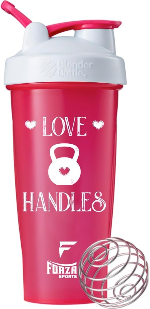 פורזה ספורט בלנדר בקבוק x Classic 28 oz. תגית: Love Handles