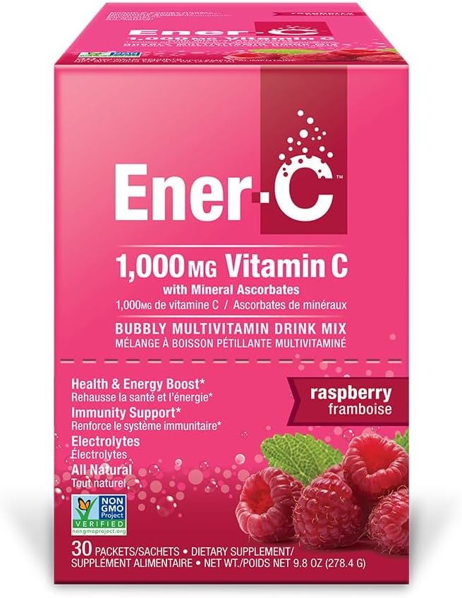 Ener-Life Raspberry Multivitamin Drink 30 Count, 0.3 Oz