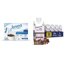 אבקת תזונה טיפולית Juven for Wound Healing, 30 Count ולוודא ששקת חלבון מקס, 30g חלבון, 12 Pack