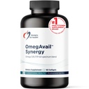 עיצובים לבריאות OmegAvail Synergy - אומגה מורכב למבוגרים - אומגה 3-6-7-9 חומצות שומן מ Borage ו Macadamia שמן + Triglyceride (TG) שמן דגים עם DHA & EPA (60 Softgels)