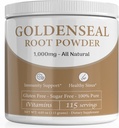 אבקת חותם הזהב - אבקת חותם הזהב עבור Sinus - Goldenseal - Echinacea Goldenseal Rootseal - Golden Seal - Golden Seal - Goldenseal Rootאבק אורגני - 1,000 מ"ג לכל משרת - 115 משרתים